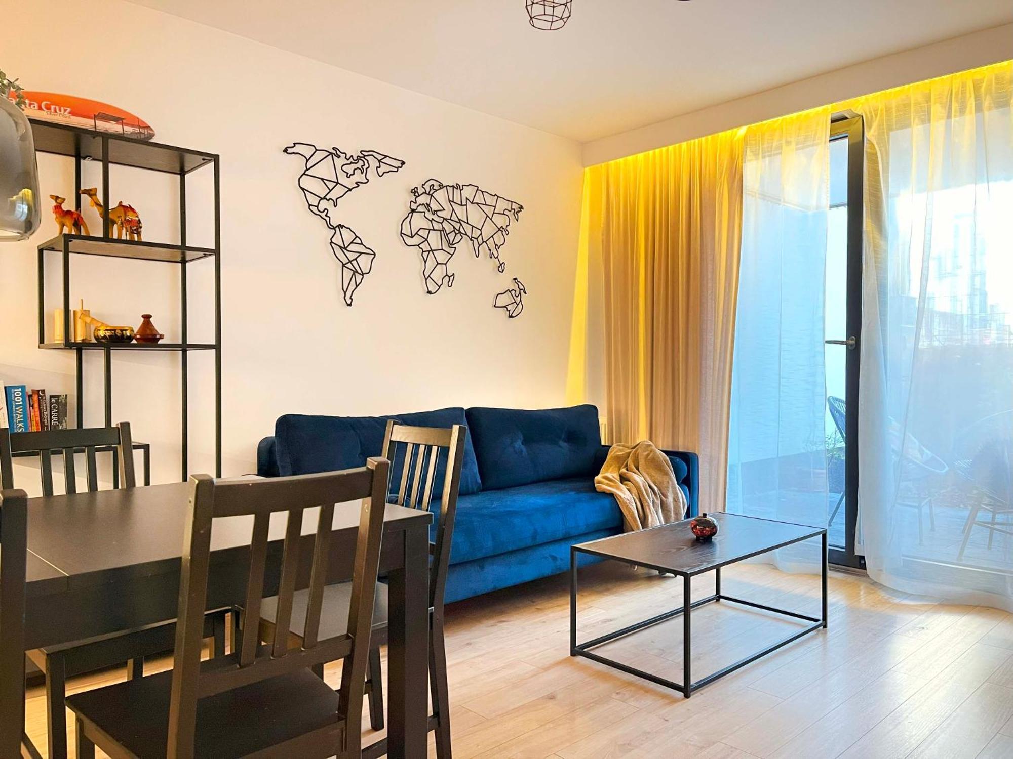 With Terrace And Two Bedrooms, Cracow Vistula Boulevards * Krakau